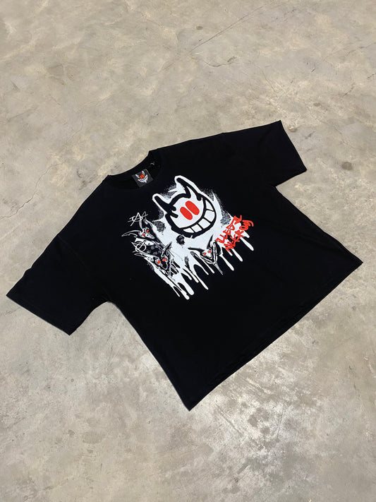 Illegal Boxy Tee Black - Limited Edition 1312 <3